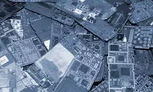 dosky plošných spojov mobilných zariadení - likvidácia elektroniky